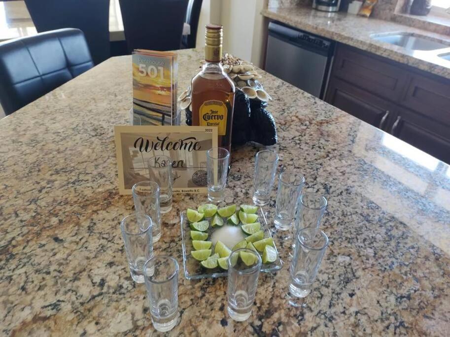 Access - Beach Penthouse Papas And Beer 2 Miles Wifi Rosarito Buitenkant foto